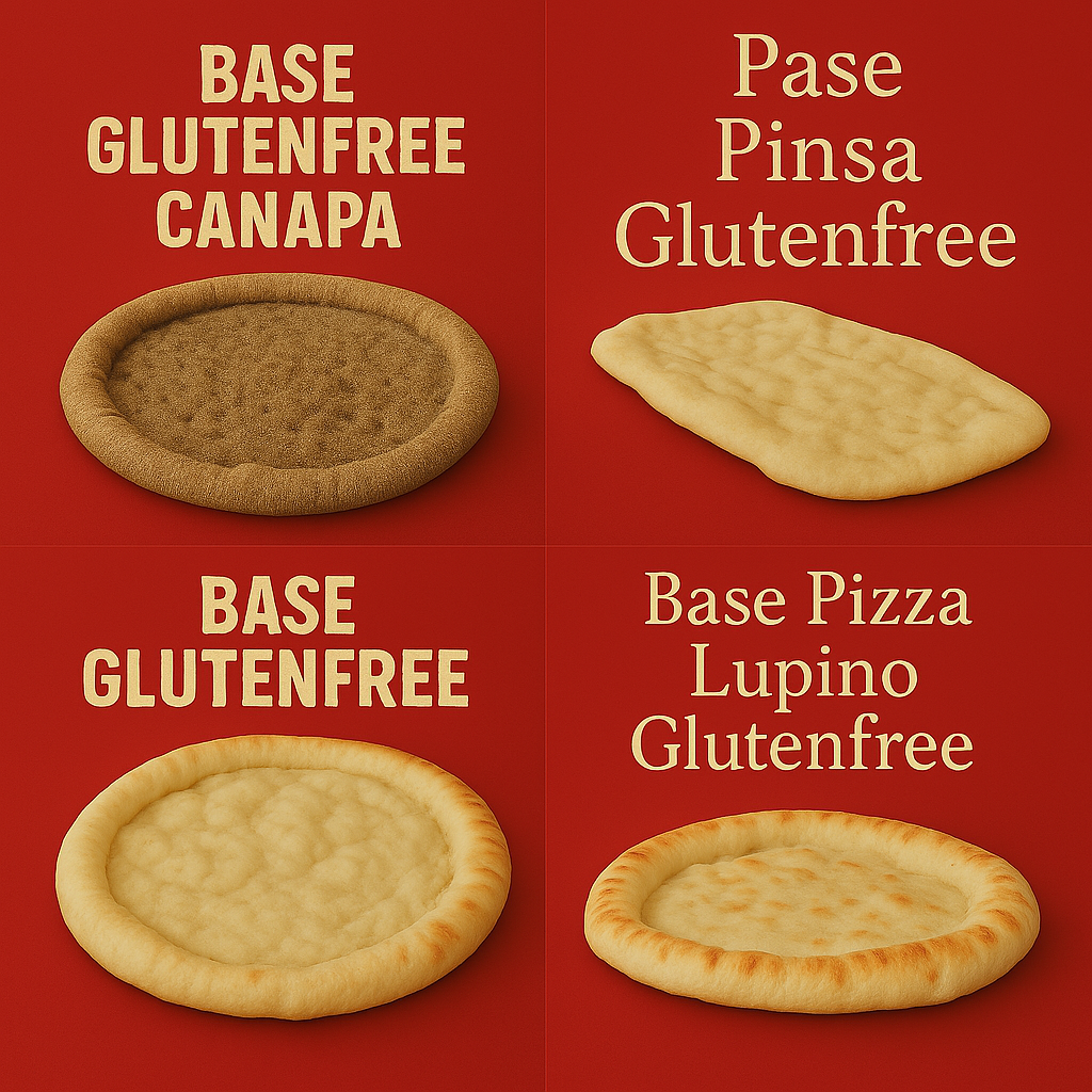 Box base pizza glutenfree mix 6 pezzi 33.00€